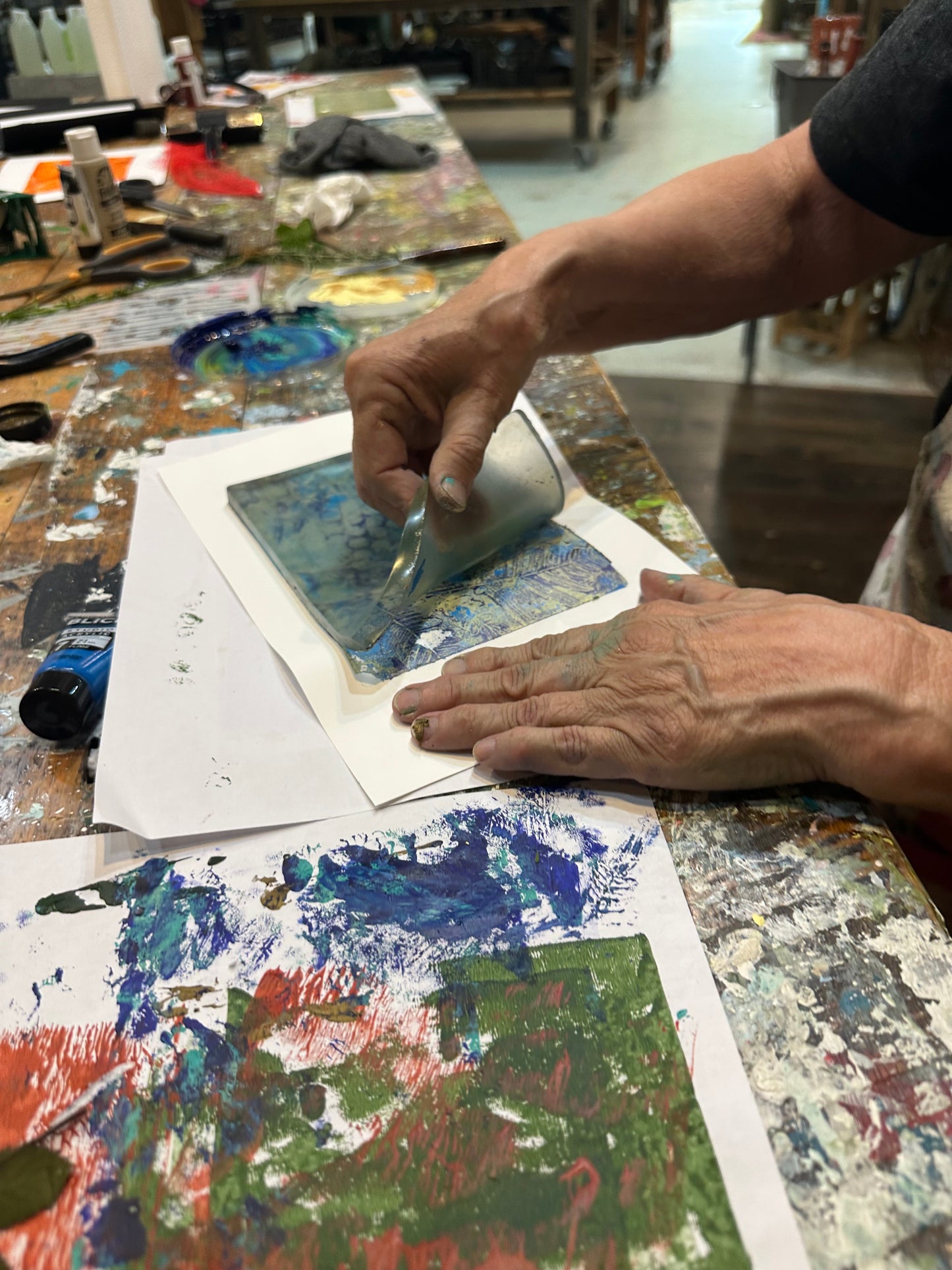 Studio Class | Botanical Gel Printing with Terri