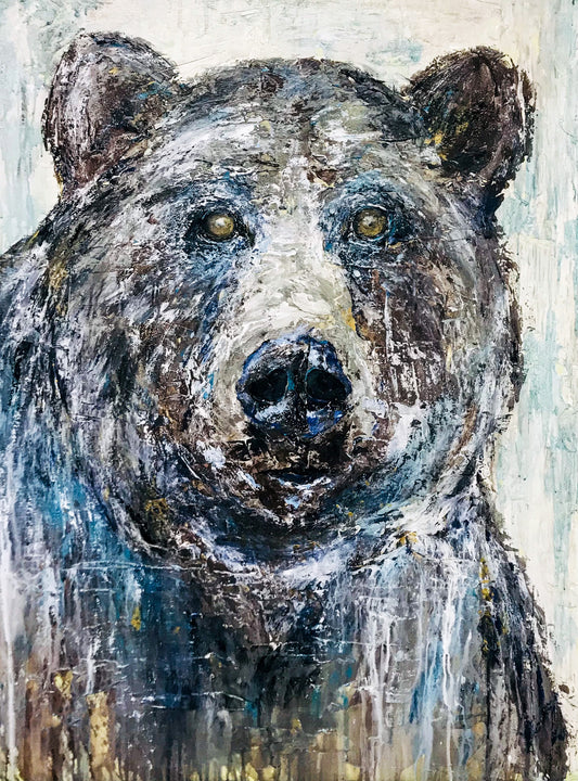 11x14 Blue Bear