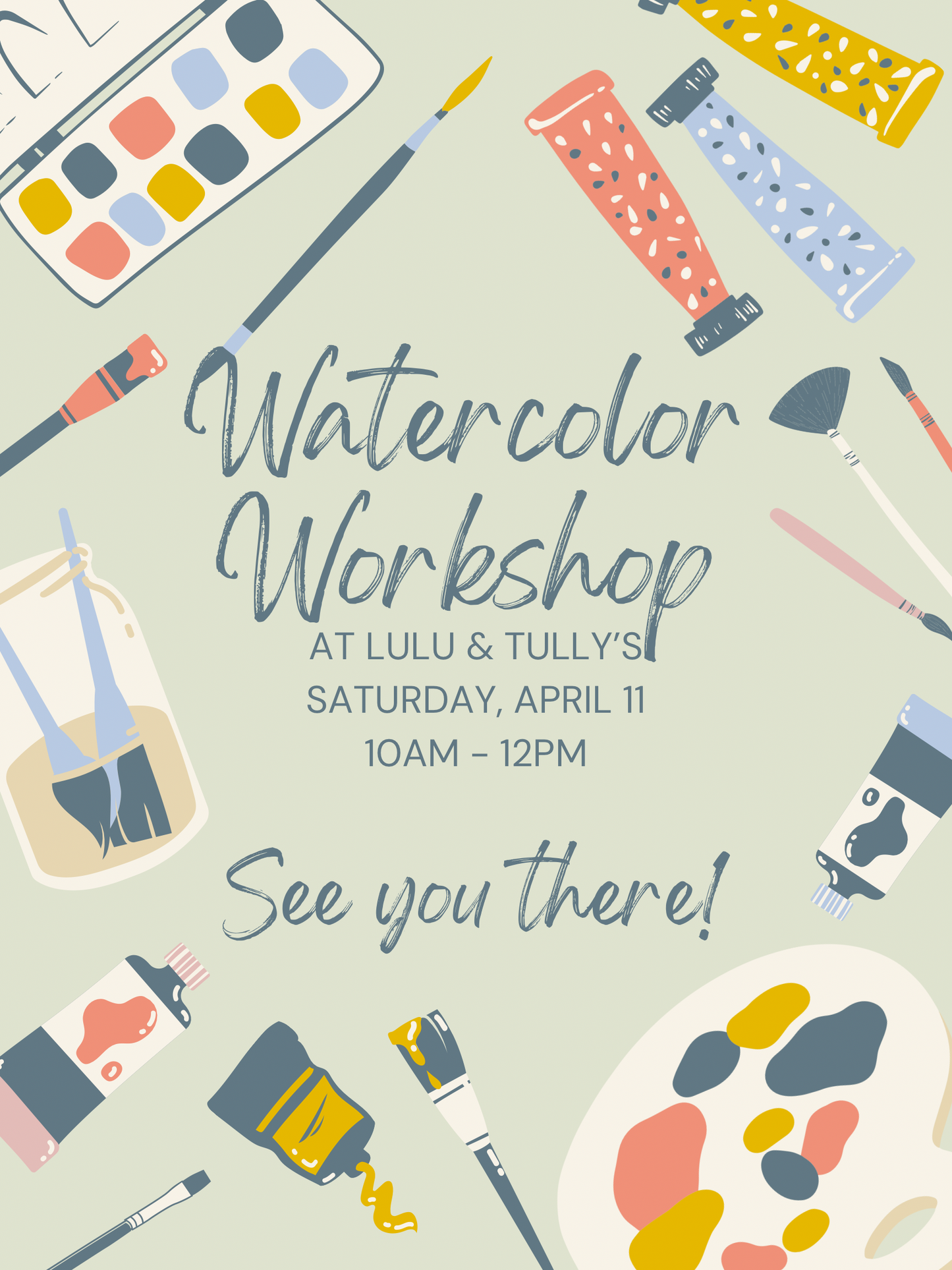 Studio Class | Watercolor Workshop with Terri