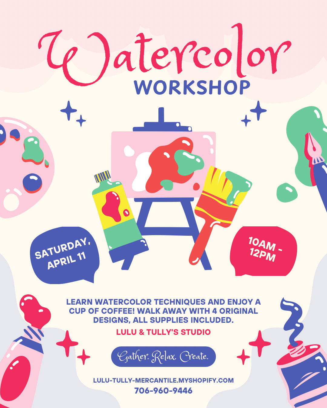 Studio Class | Watercolor Workshop with Terri