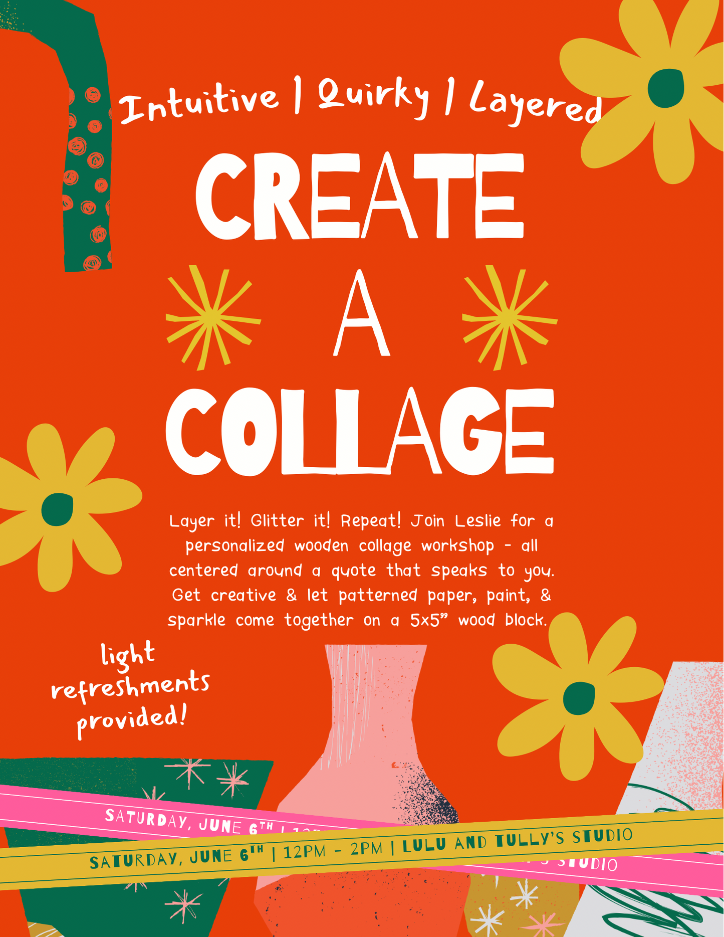 Studio Class | Collage Sign with Leslie
