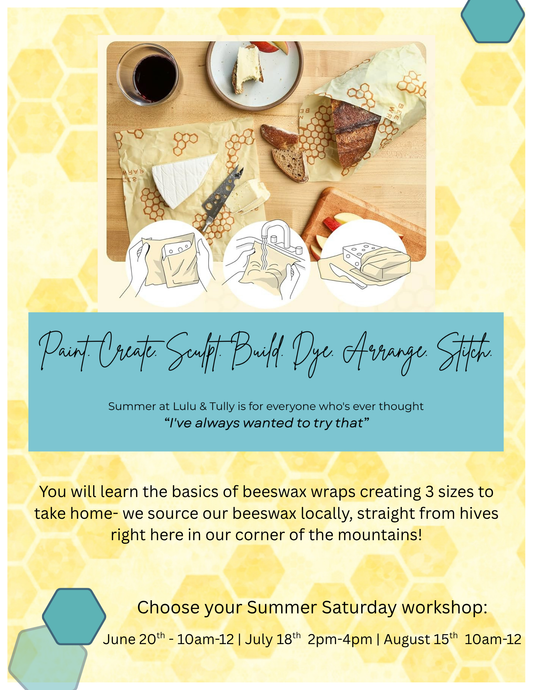 Studio Class | Beeswax Wraps with Terri