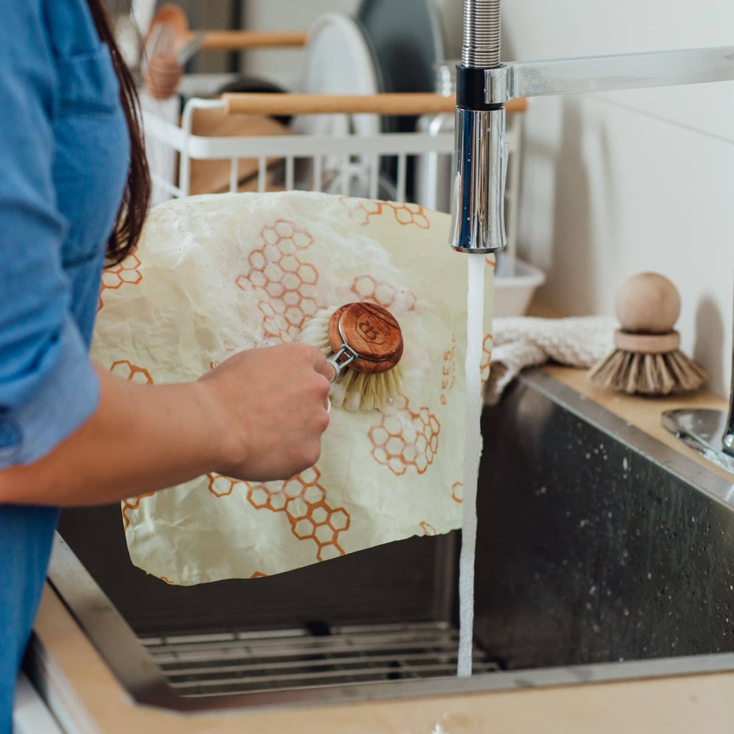 Bees Wrap Bread Wrap - Honeycomb