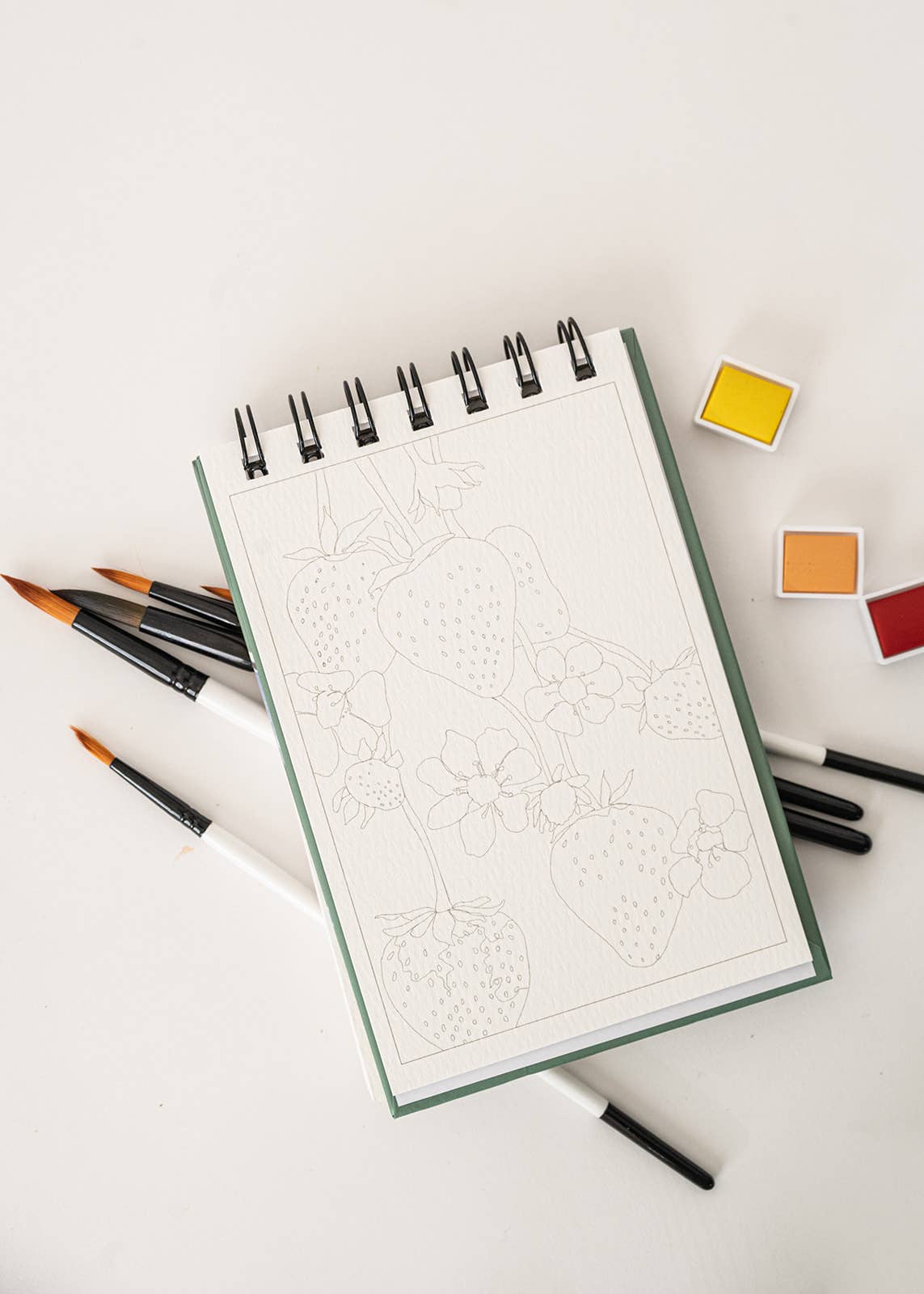 Little Bit of Summer - Mini Watercoloring Book