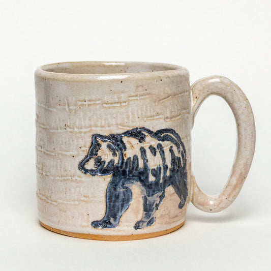 Mug | Bear Design Handmade in Ohio Ceramic Mug, 10 oz