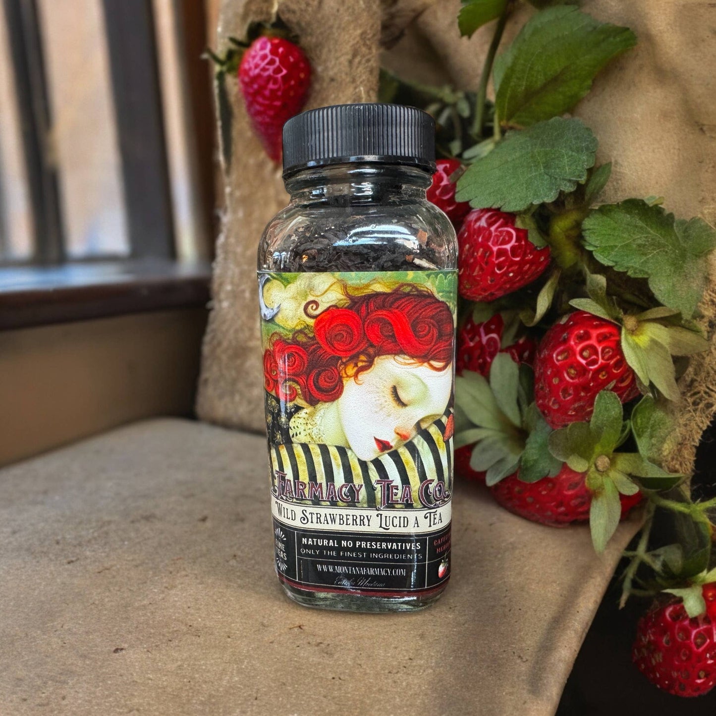 Wild Strawberry Lucid a Tea Dreaming Tea full of flavor