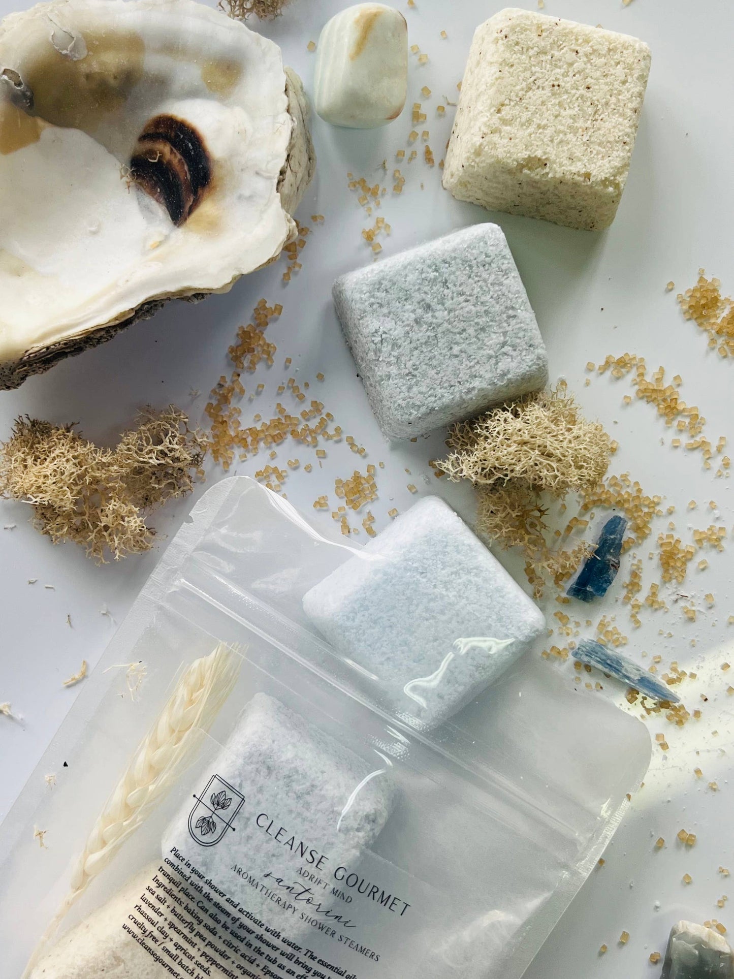 Santorini botanical shower steamers
