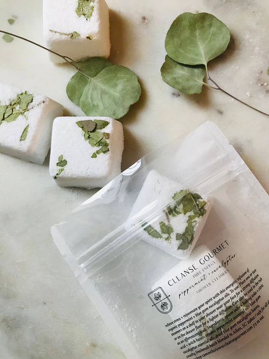 Pure Energy Eucalyptus + Peppermint organic shower steamers