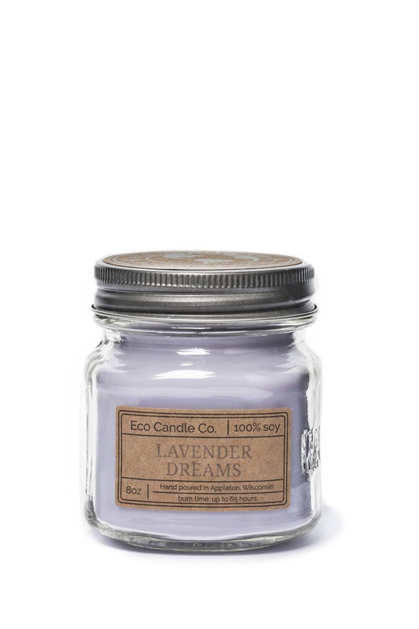 8oz mason LAVENDER DREAMS