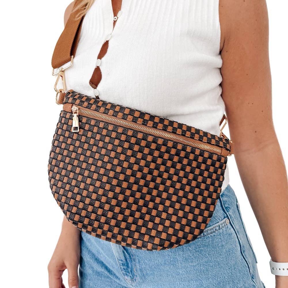 Westlyn Woven Bum Bag *NEW COLORS ADDED*: Emerald