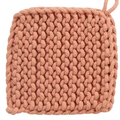 Crochet Pot Holder | At the Table, Pinks