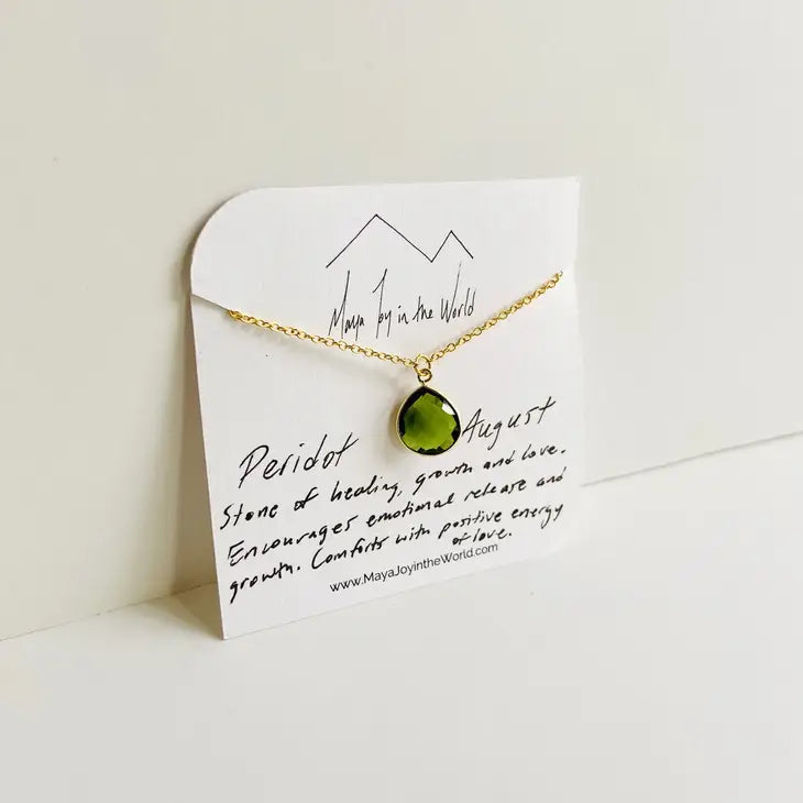 Necklace | Birthstone Necklace
