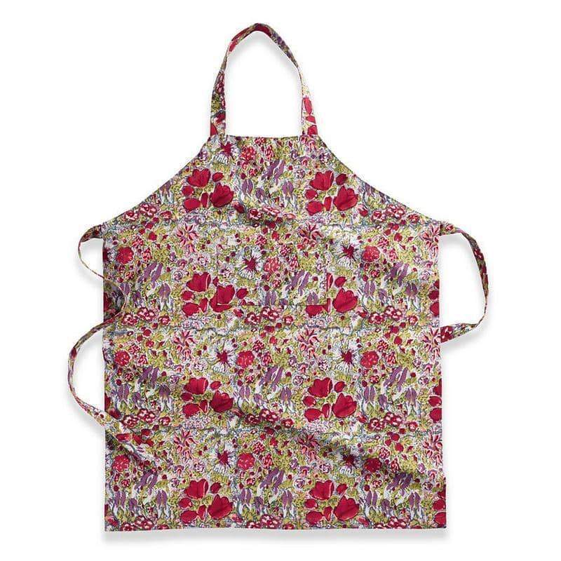 Jardin Red & Grey | Apron