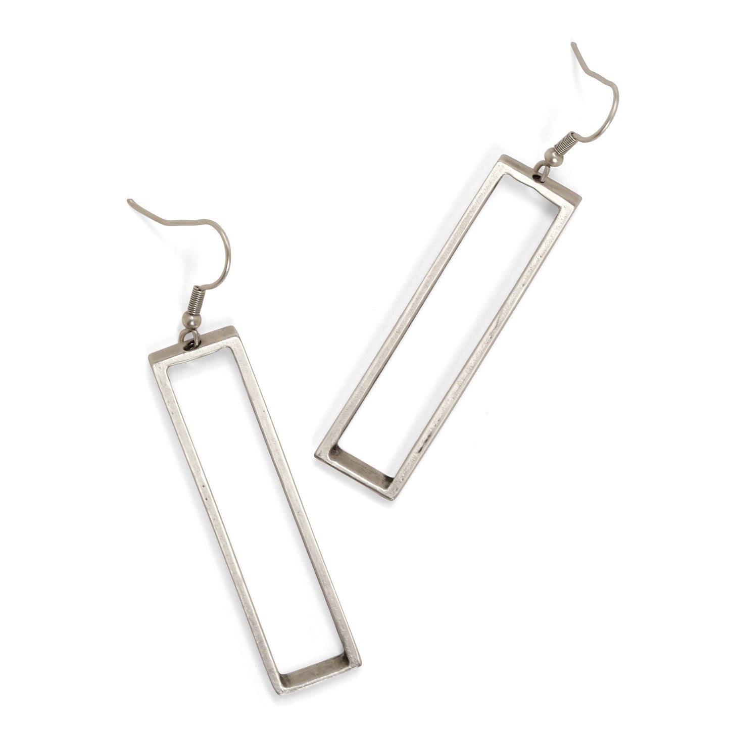 Handmade Pewter Earings - 5137