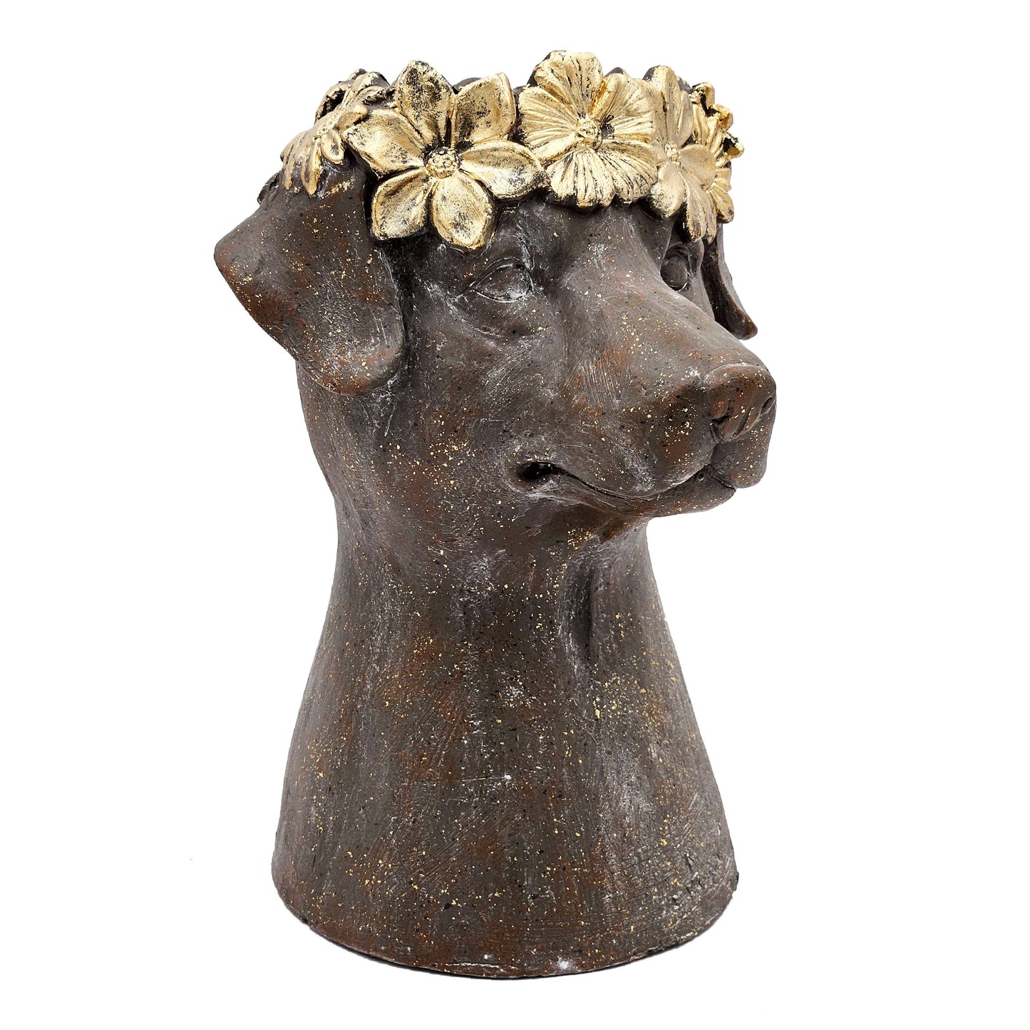 Dog Statue Planter