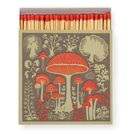Mushrooms | Square - Safety Matches