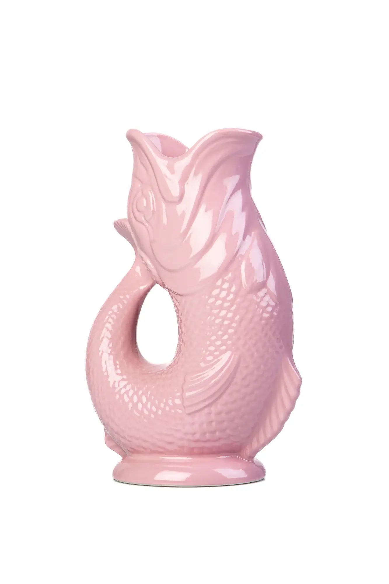 Baby Pink Gluggle Jug: Large