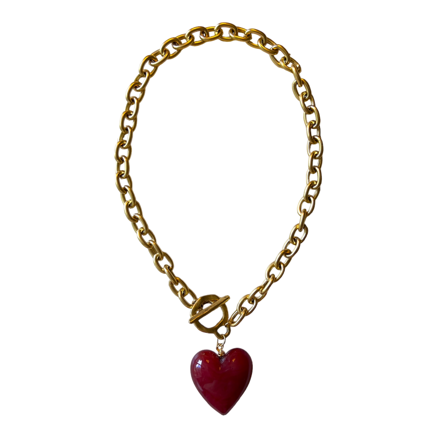 Amore Necklace: Cuore Red