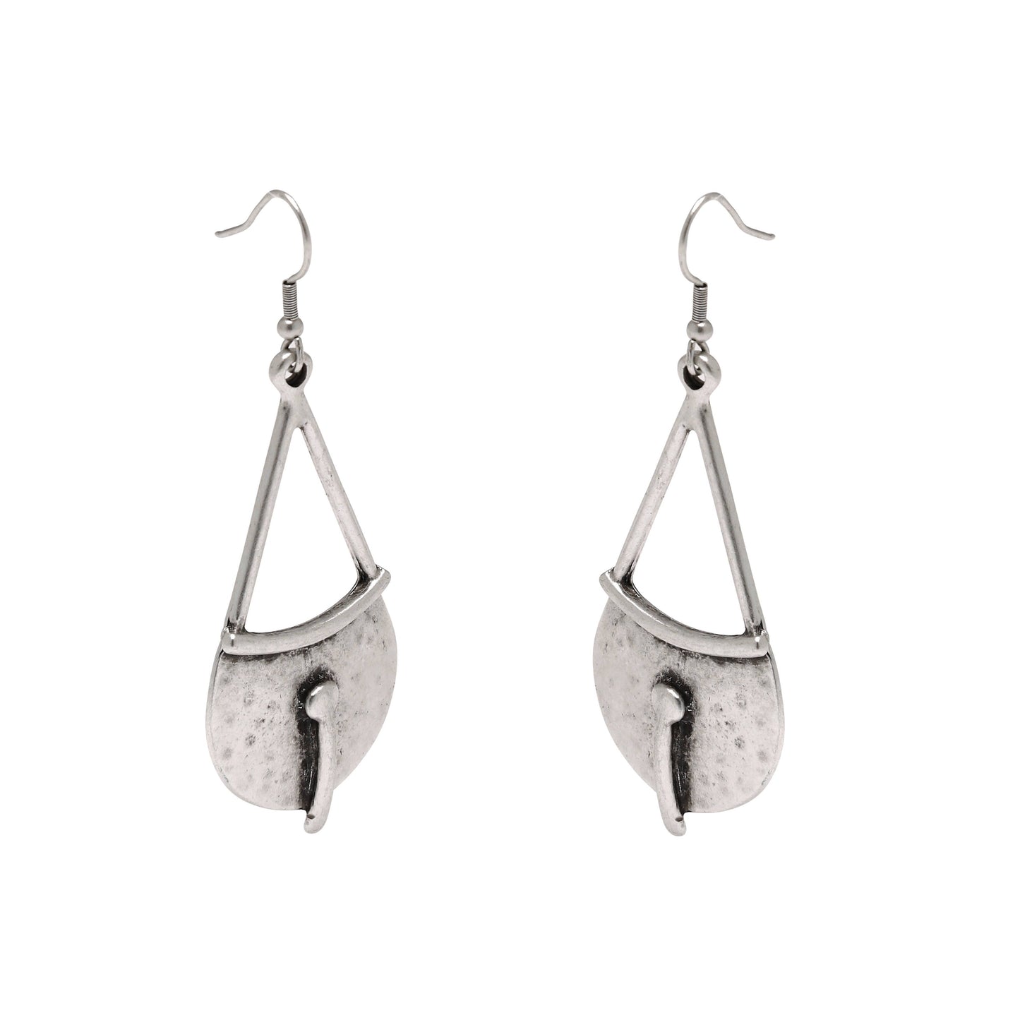 Handmade Pewter Earrings - KU133