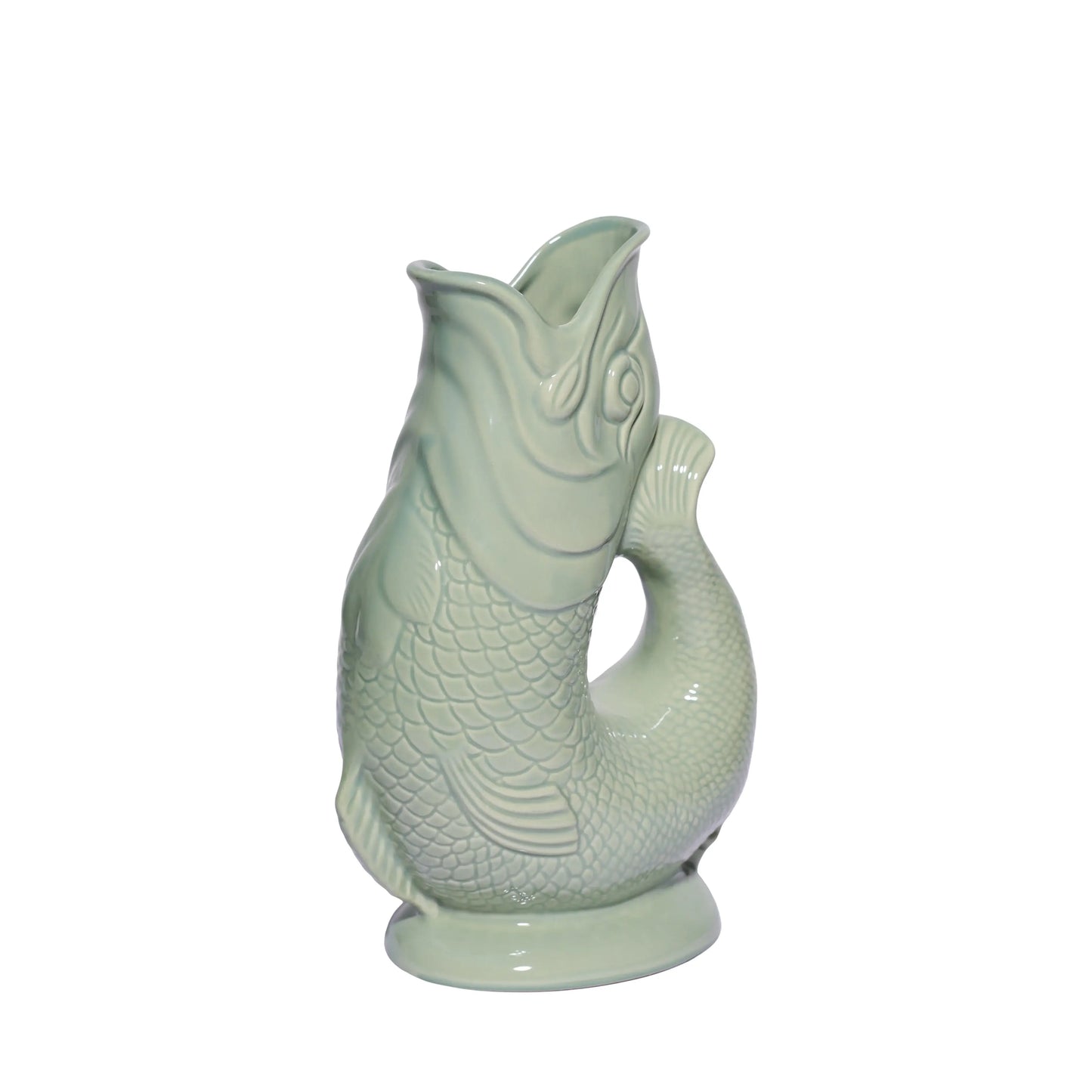 Sage Green Gluggle Jug: Mini