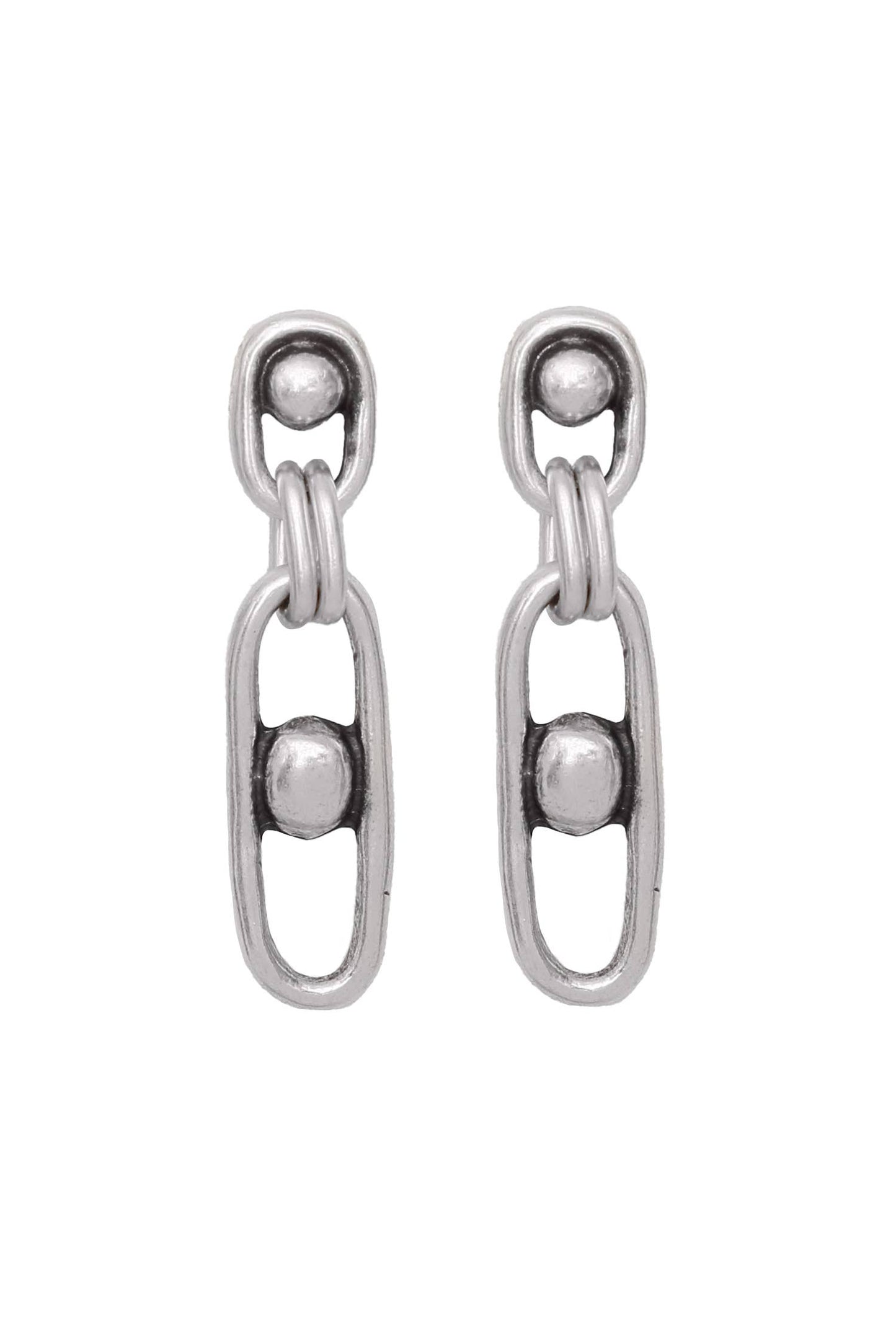 Handmade Pewter Earrings - 1811