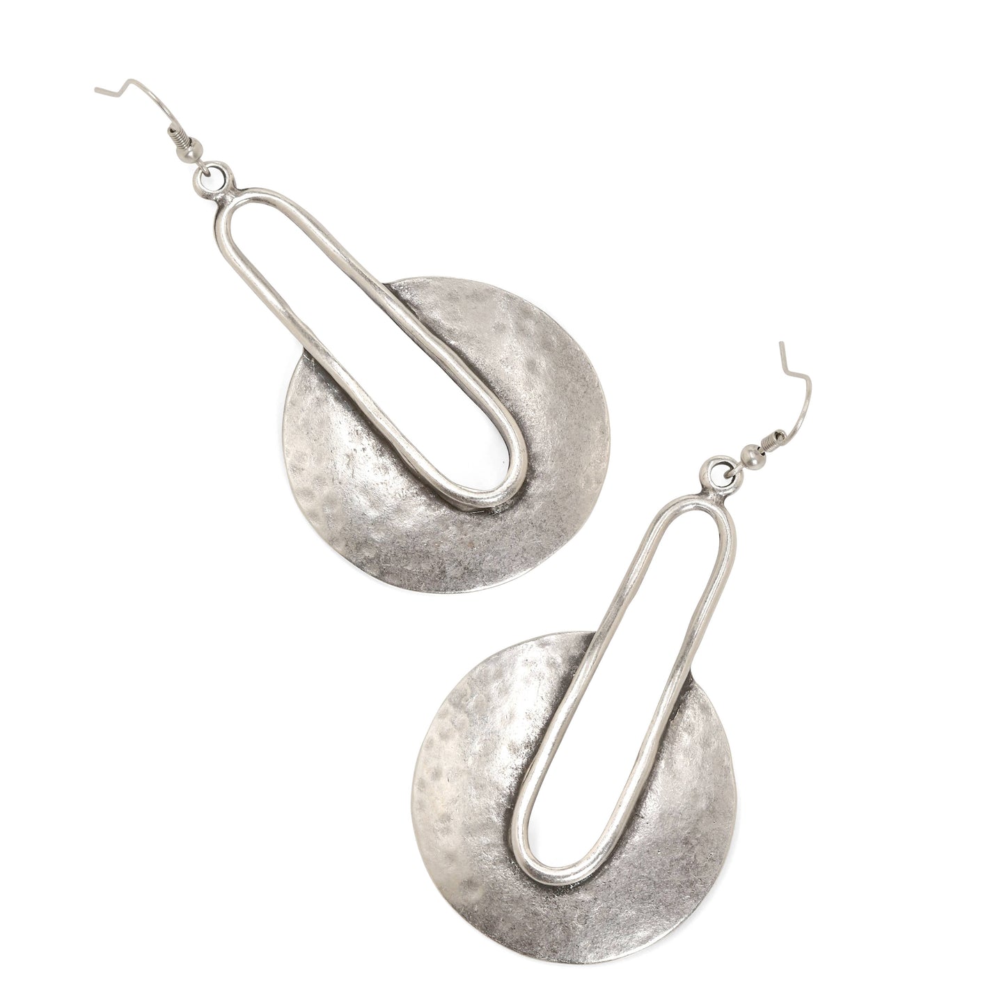 Handmade Pewter Earrings - KU153