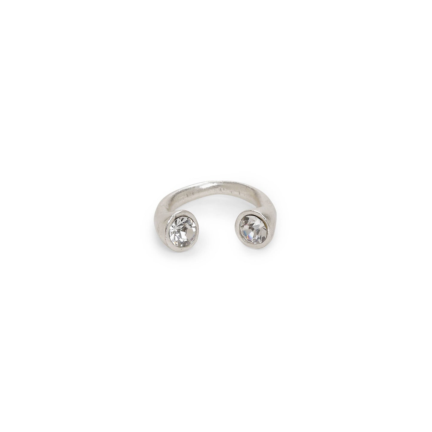 Handmade Crystal Brass Ring - 6808