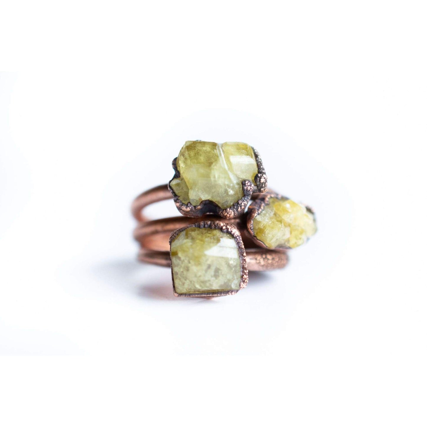 Mexican Yellow Garnet Ring: 8.5