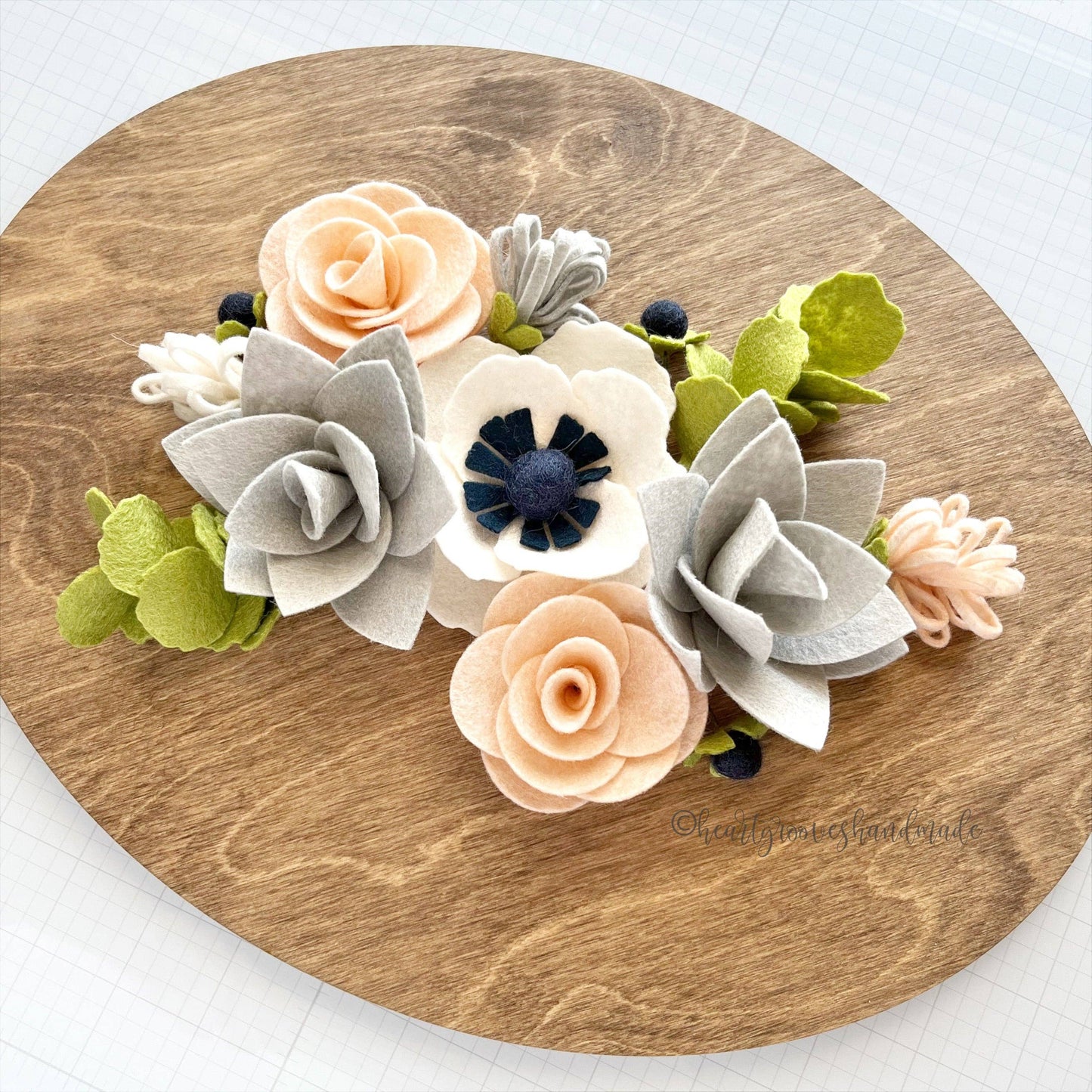 Felt Flower Craft Kit | Anemone Arrangement