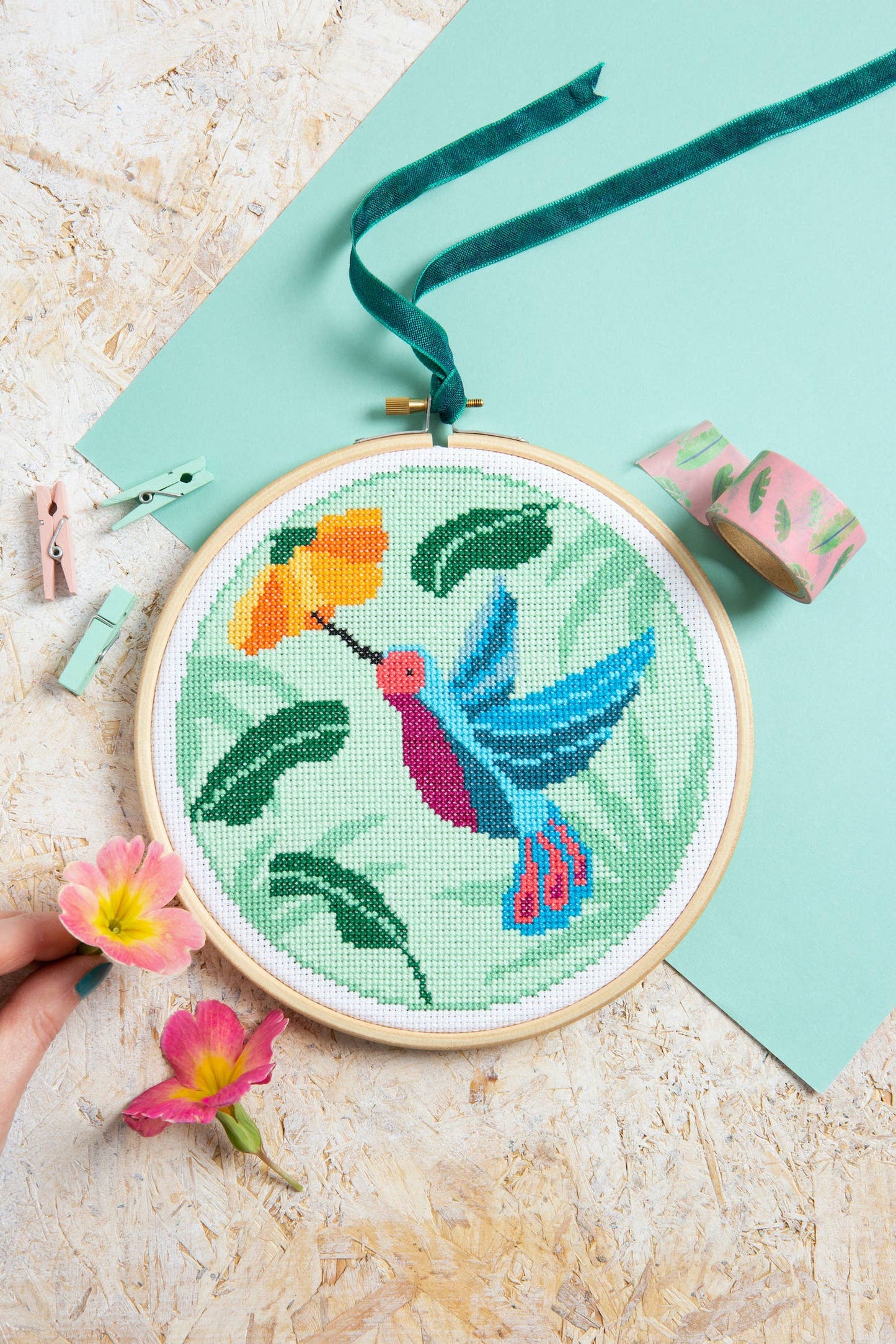 Hummingbird Cross Stitch Kit