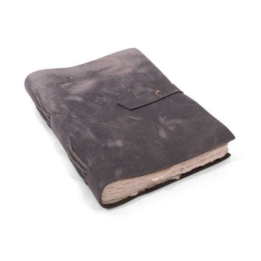 Ash Oiled Leather Journal: Large
