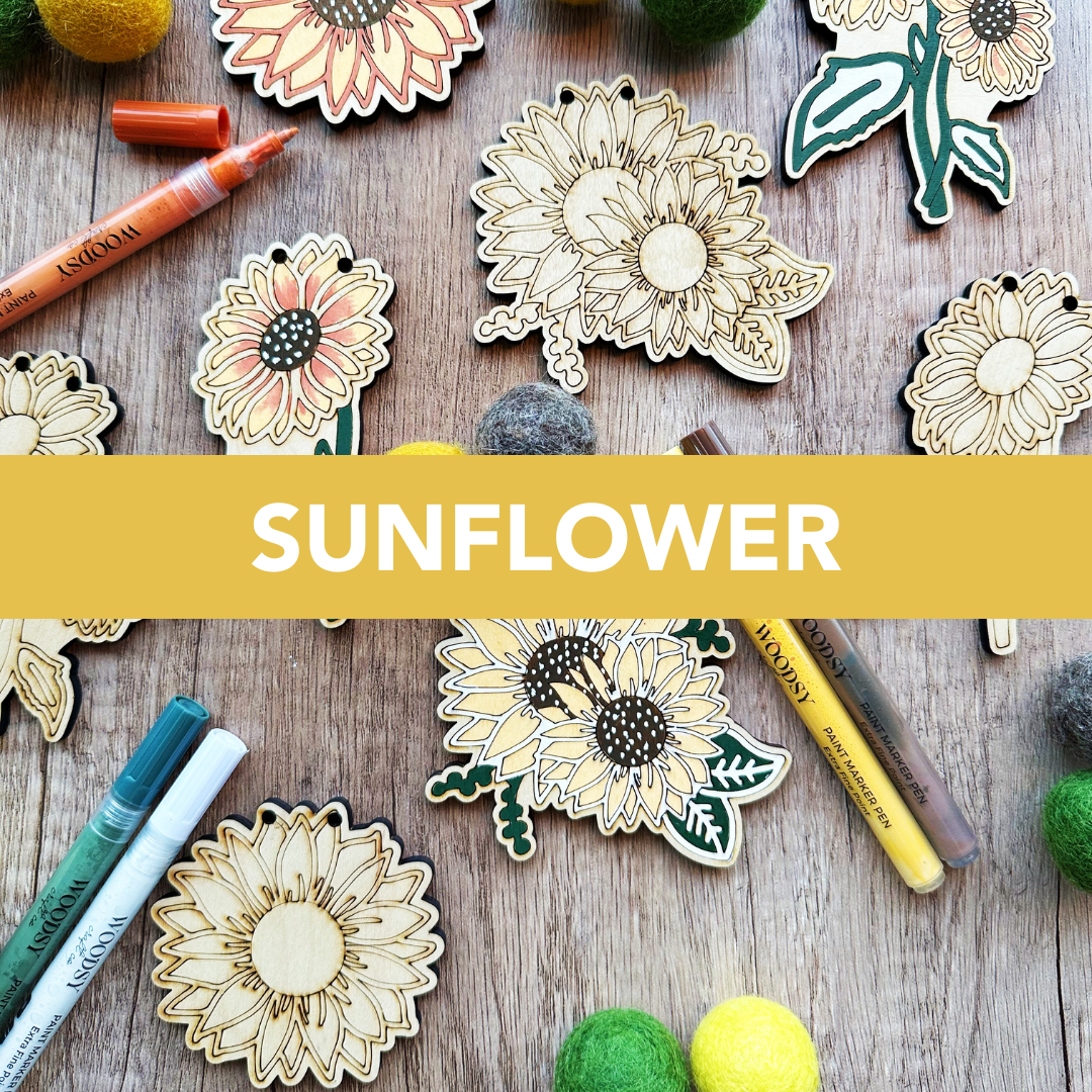 DIY Craft Kit - Sunflower Theme Garland