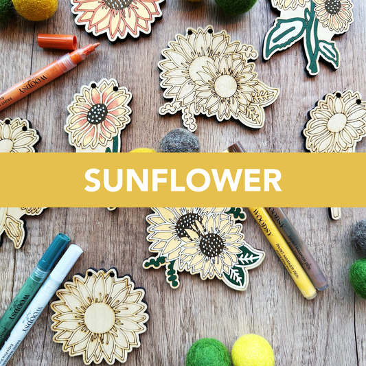 DIY Craft Kit - Sunflower Theme Garland