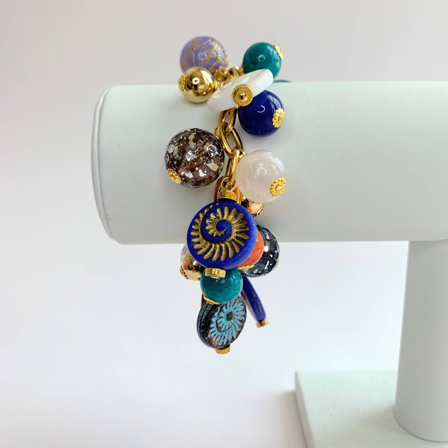 Ammonite Charm Bracelet