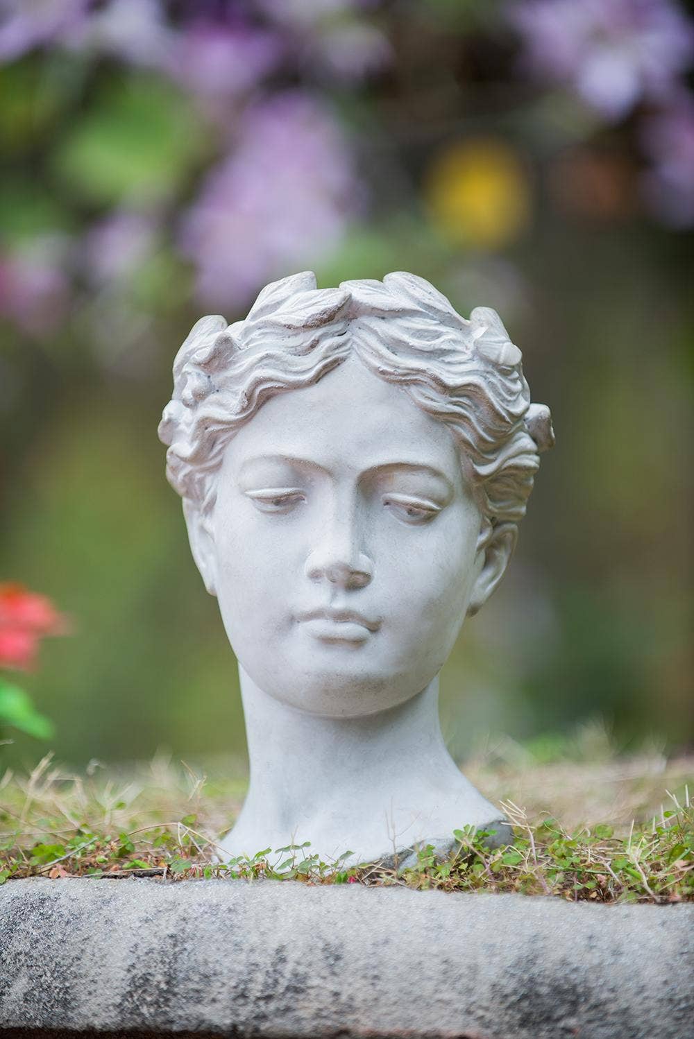 D7x11" Visage Cement Vase - Large