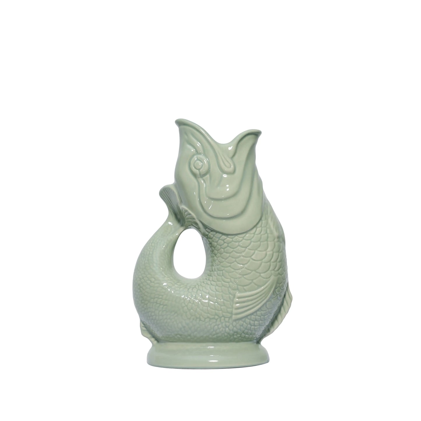 Sage Green Gluggle Jug: Mini