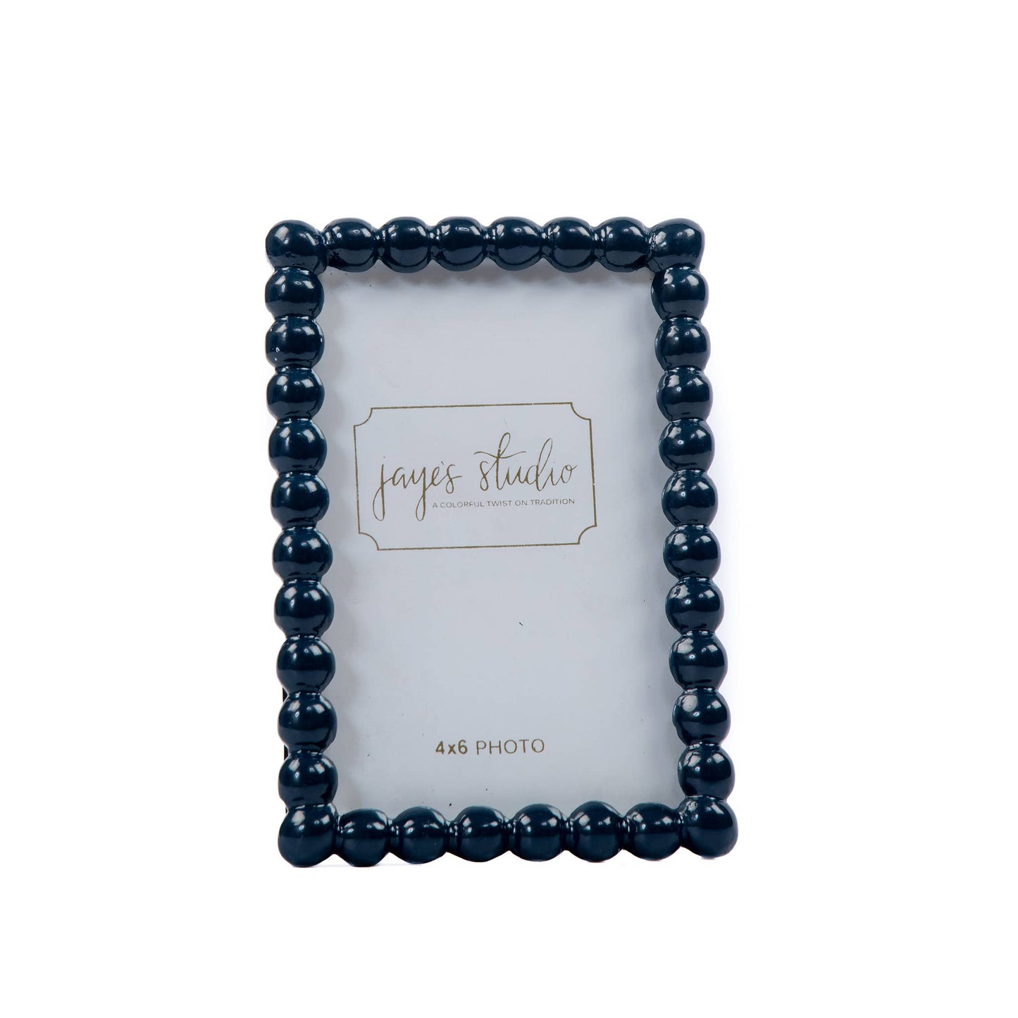 Gracie Pearl Photo Frame - Indigo Blue: Indigo Blue / 4 x 6