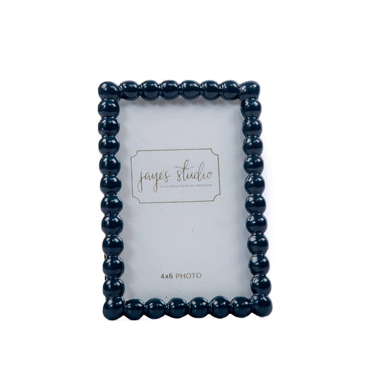 Gracie Pearl Photo Frame - Indigo Blue: Indigo Blue / 4 x 6