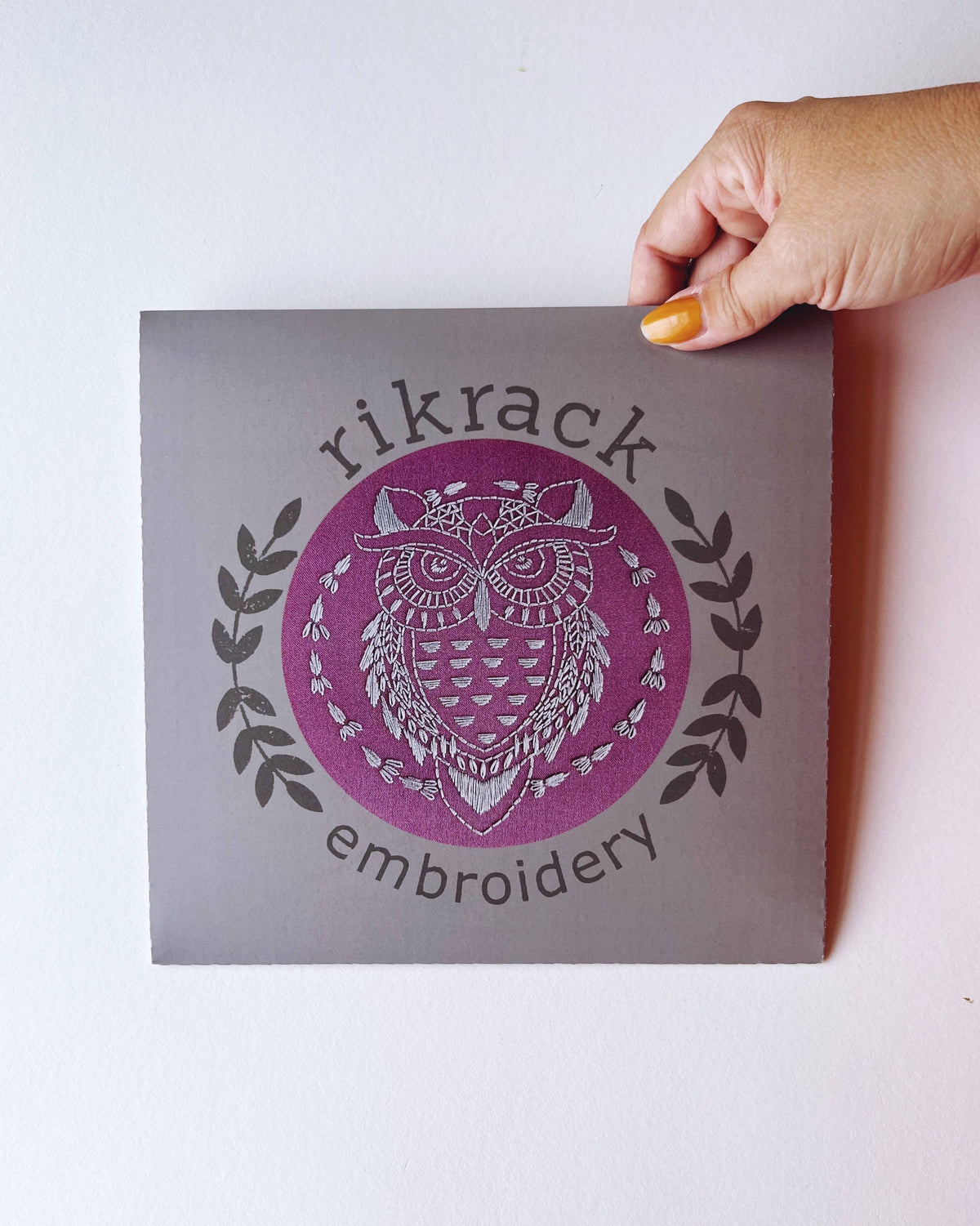 Owl Embroidery Kit