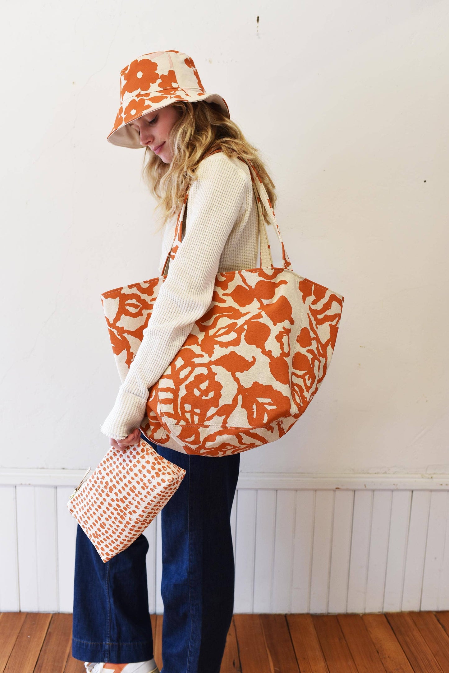 Bag | NEW BOHO CANVAS TOTE BAG by Erin Flett