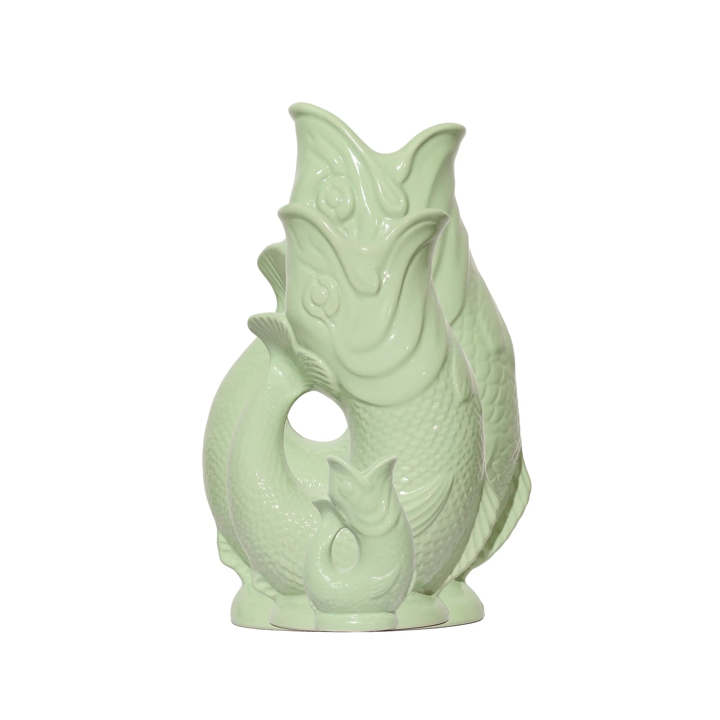 Pistachio Gluggle Jug: Extra Large