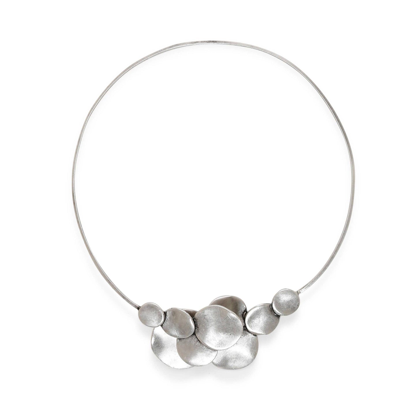 Handmade Pewter Necklace - 032-1032A
