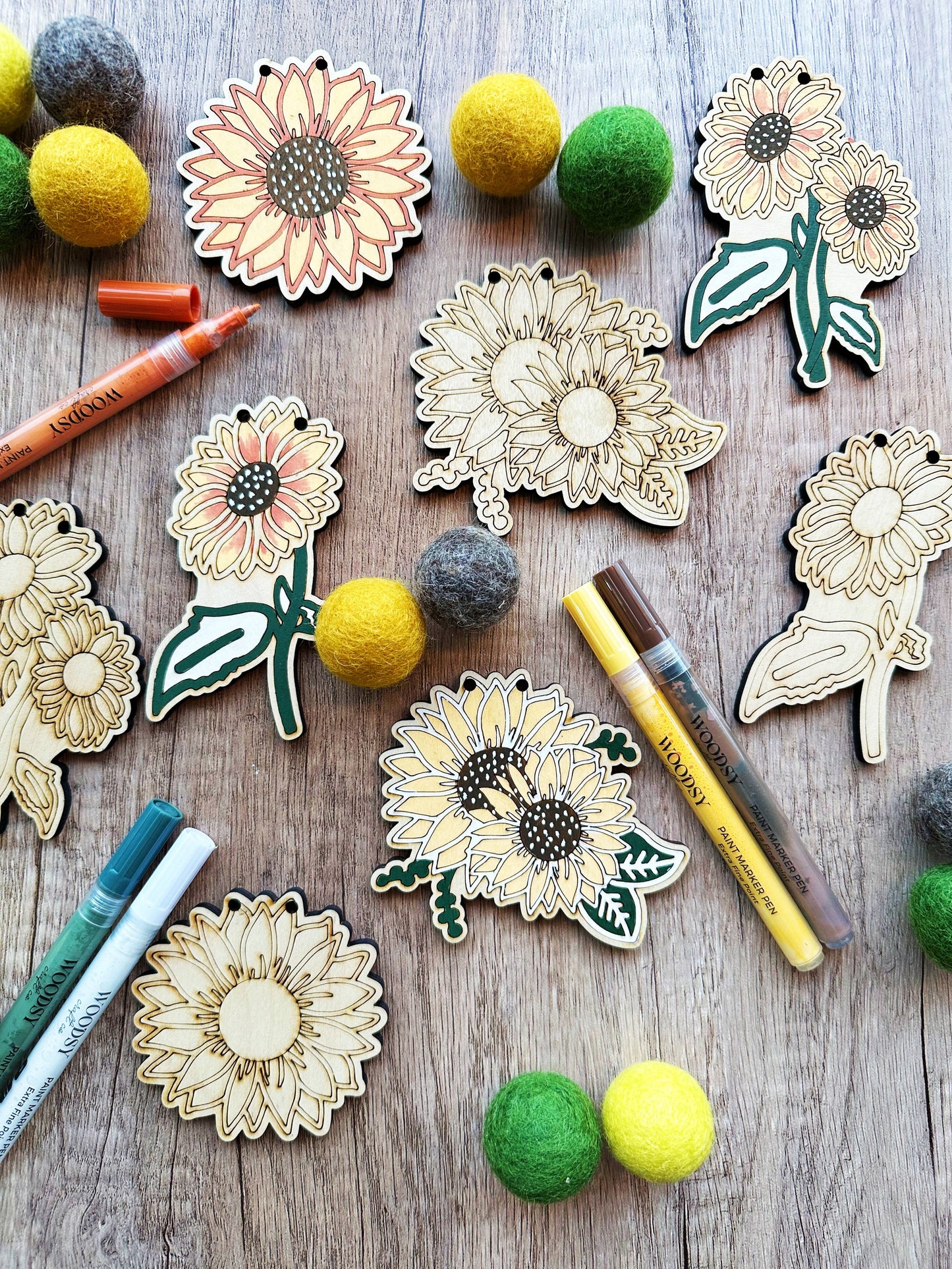 DIY Craft Kit - Sunflower Theme Garland