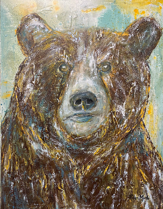 3x4 | Blue+Yellow Bear | Original