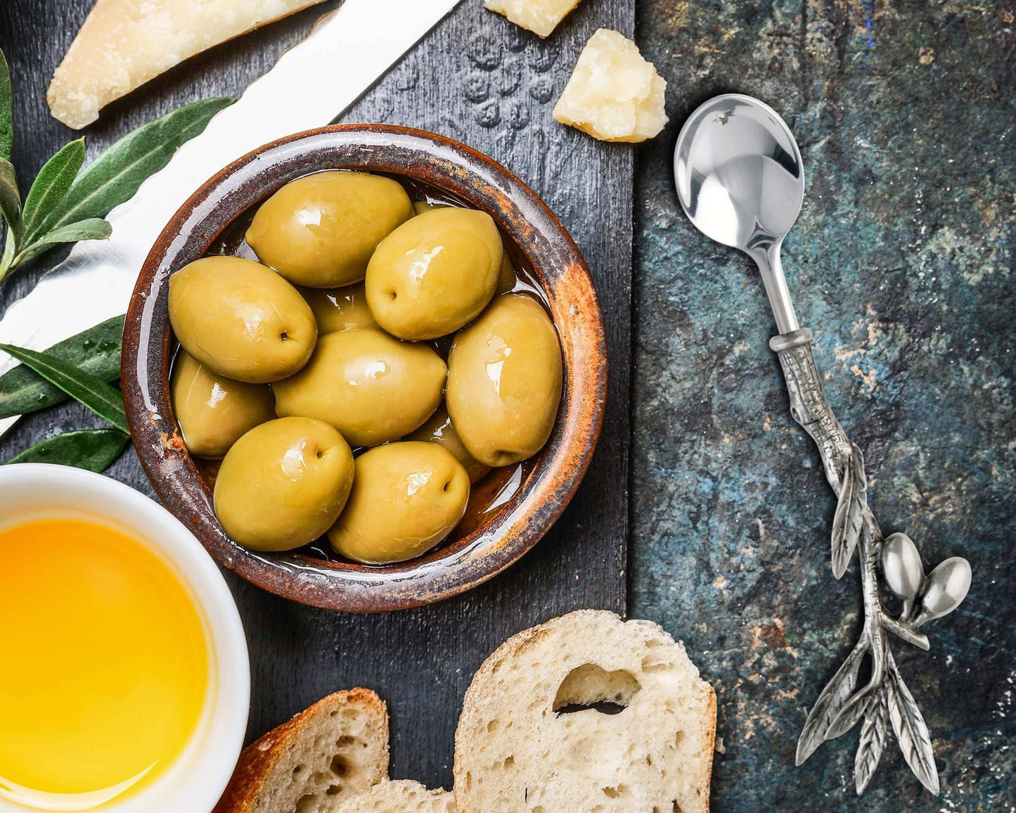 Olive Hors d oeuvre Spoon