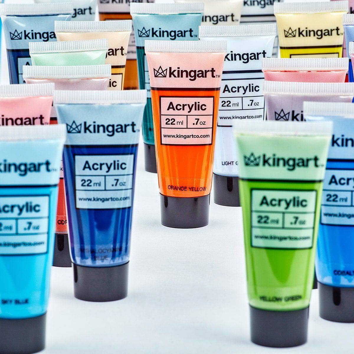 PRO Acrylic Paint Set - 22ml Tubes  - 48 Colors