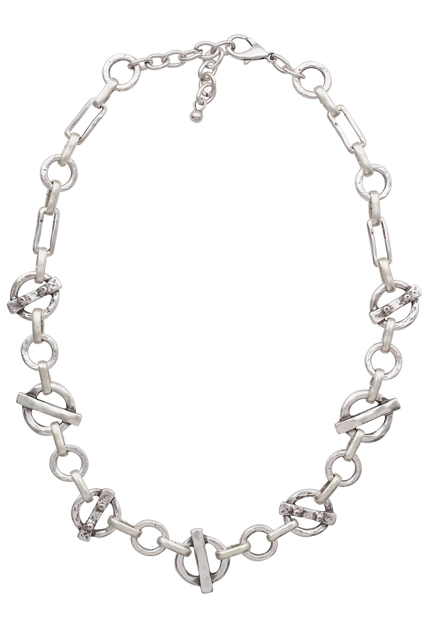 Handmade Pewter Necklace - 3834