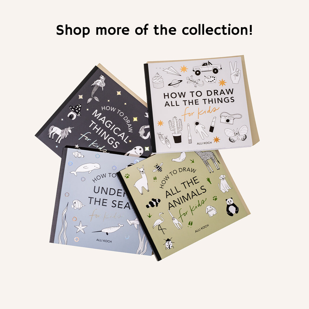 All The Animals: How to Draw Travel Size for Kids