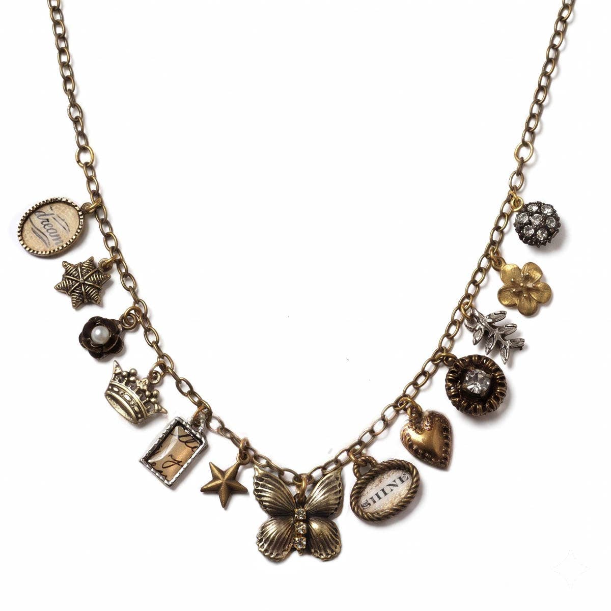Collected Whispers Charm Necklace