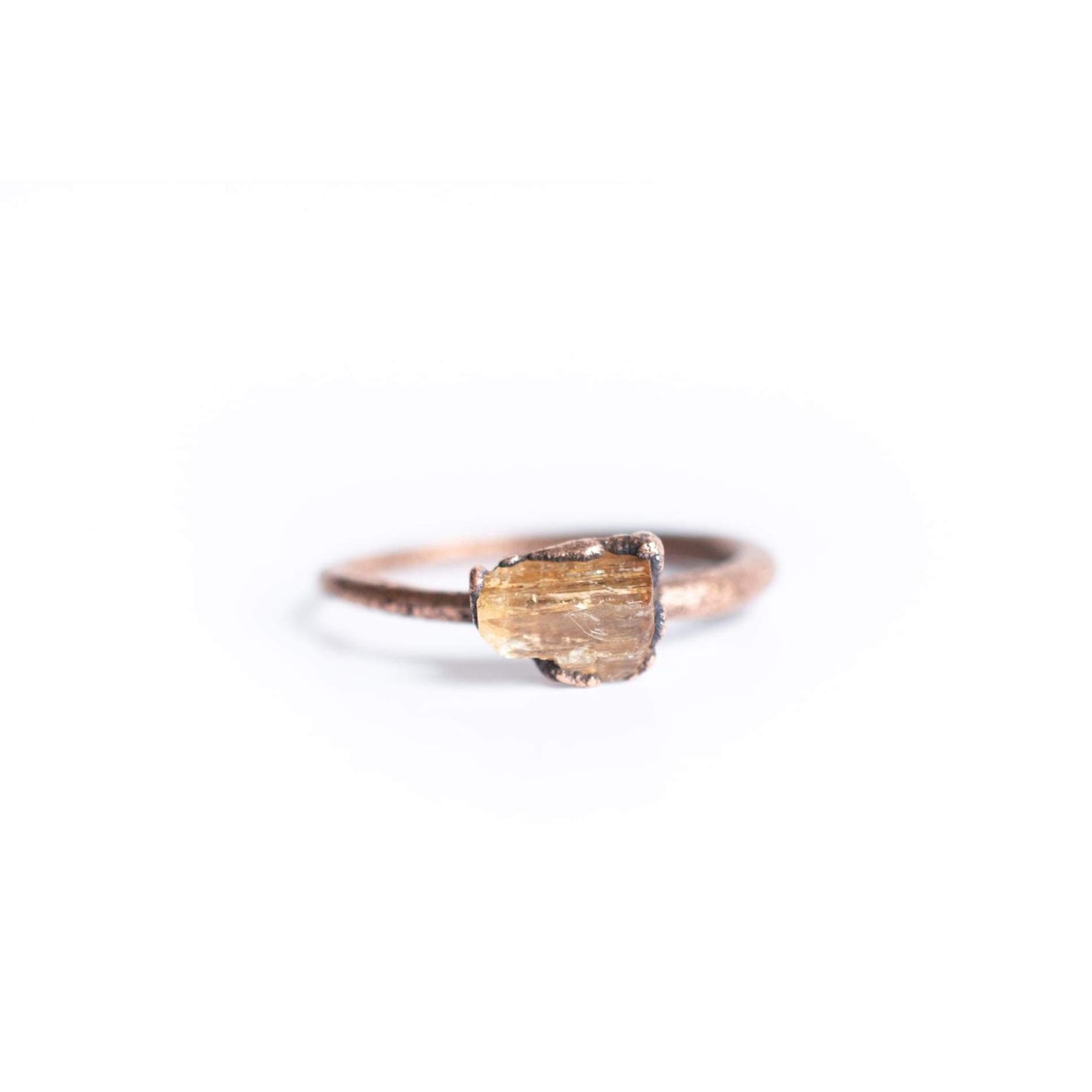 Raw Topaz Imperial Ring: 8